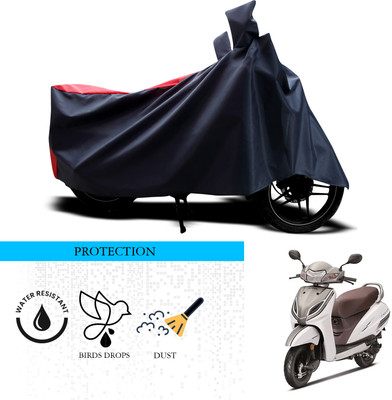 ANTHUB Waterproof Two Wheeler Cover for Honda(Activa 5G, Black, Red)