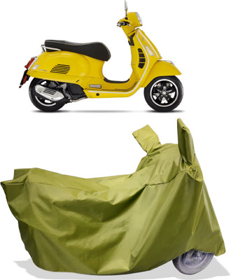 Amexride Two Wheeler Cover for Vespa(GTS Super 125 BS6, Maroon)