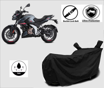 Mdstar Waterproof Two Wheeler Cover for Bajaj(Pulsar 250 BS6, Black)