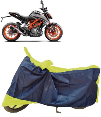 DIGGU Two Wheeler Cover for KTM(Duke 390 ABS, Multicolor)