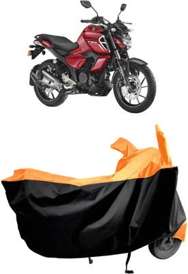 Amexride Two Wheeler Cover for Yamaha(FZ-S Fi Version 3.0 BS6, Multicolor)