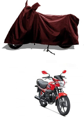 AASHTIK MART Two Wheeler Cover for Hero(Passion Pro, Maroon)