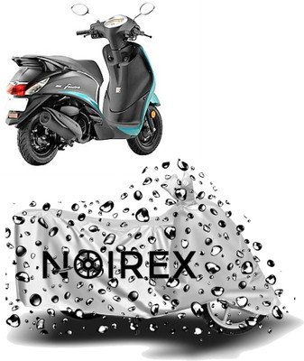NOIREX Two Wheeler Cover for Yamaha(Fascino, Silver)