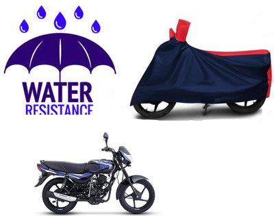 APNEK Two Wheeler Cover for Bajaj(CT100, Red, Blue)