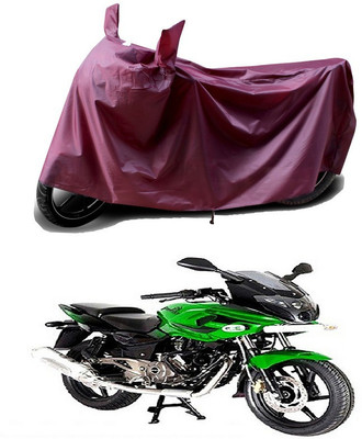 APNEK Waterproof Two Wheeler Cover for Bajaj(Pulsar 220 DTS-i, Maroon)
