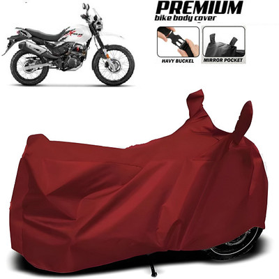 smwzxyu Waterproof Two Wheeler Cover for Hero(Maroon)