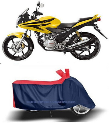 DeepShakshi AUTOMOTIVE Waterproof Two Wheeler Cover for Honda(Stunner CBF, Blue)