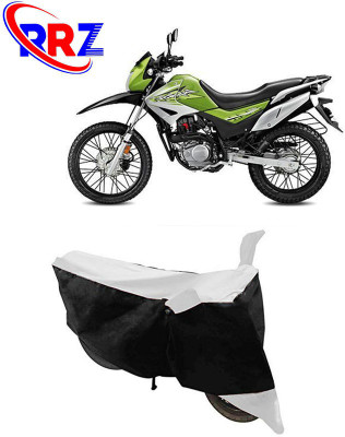RRZ Waterproof Two Wheeler Cover for Hero(Impulse, Black, White)
