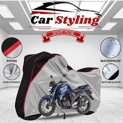 Car Styling Waterproof Two Wheeler Cover for Yamaha(FZ S FI (V 2.0) BS6, Multicolor)