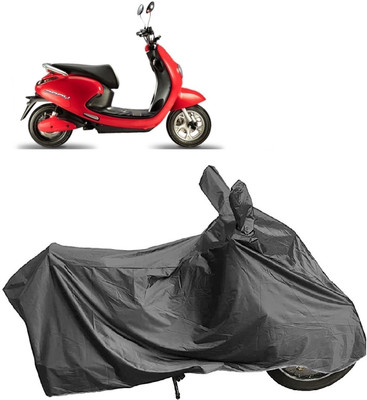 DIGGU Two Wheeler Cover for Evolet(Pony BS6, Grey)