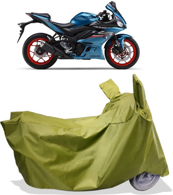 Amexride Two Wheeler Cover for Yamaha(YZF R3, Maroon)
