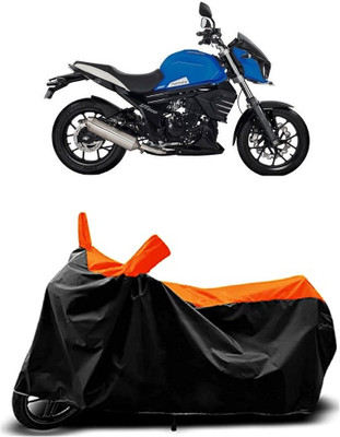 THE REAL ARV Waterproof Two Wheeler Cover for Mahindra(Mojo, Orange)