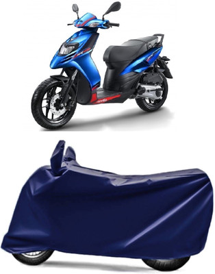 AUCTIMO Two Wheeler Cover for Aprilia(SR 125, Blue)
