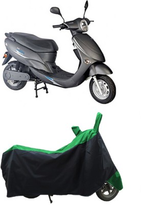 Coxtor Waterproof Two Wheeler Cover for Avon(E Star, Green)