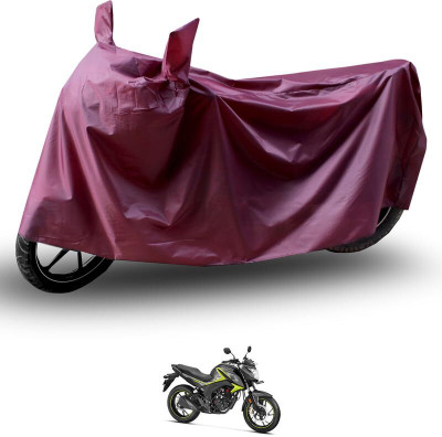 KEDIT Two Wheeler Cover for Honda(CB Hornet 160R, Maroon)