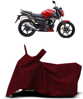 VESMEI Two Wheeler Cover for TVS(RED 125, Red)
