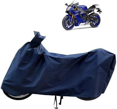 Horseyaart Waterproof Two Wheeler Cover for Yamaha(YZF R1, Blue)