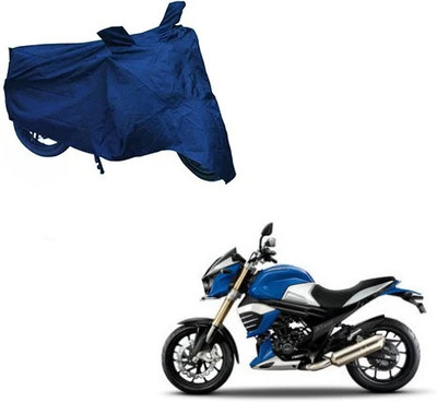Varnwal E Commerce Waterproof Two Wheeler Cover for Mahindra(MOJO XT 300, Blue)