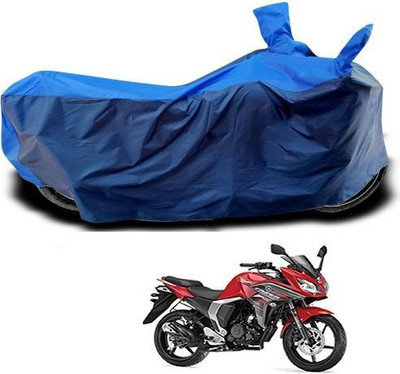 DeepShakshi AUTOMOTIVE Waterproof Two Wheeler Cover for Yamaha(Fazer, Blue)