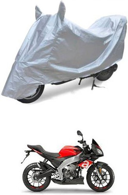 THE REAL ARV Waterproof Two Wheeler Cover for Aprilia(Silver)