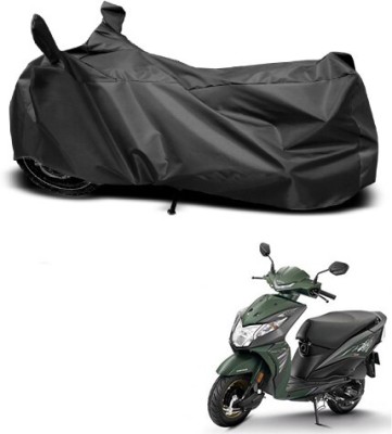 Mdstar Waterproof Two Wheeler Cover for Honda(Deo, Black)