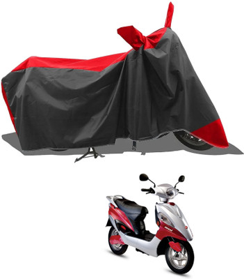 KEDIT Two Wheeler Cover for Hero(Electric Maxi, Red)