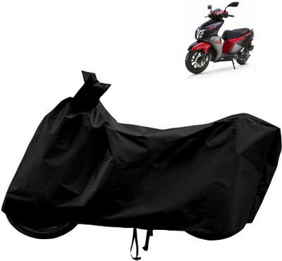 Horseyaart Waterproof Two Wheeler Cover for TVS(Ntorq 125, Black)
