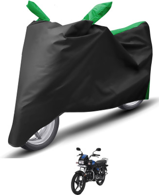 Caronix Waterproof Two Wheeler Cover for Hero(Splendor Plus, Green)