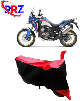 RRZ Waterproof Two Wheeler Cover for Honda(Africa Twin, Black, Red)