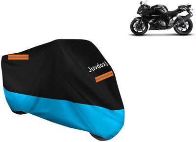 Juvdoxj Waterproof Two Wheeler Cover for Hyosung(GT250R, Blue)