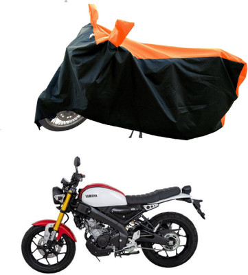 DeepShakshi AUTOMOTIVE Waterproof Two Wheeler Cover for Yamaha(XSR155 BS6, Orange)