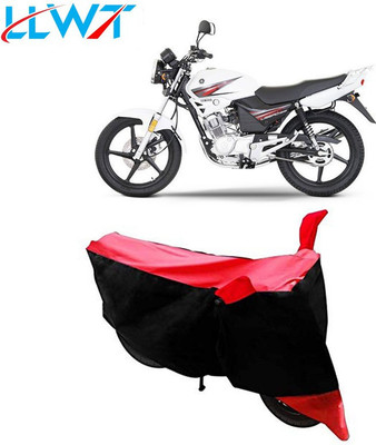 KPIND Waterproof Two Wheeler Cover for Yamaha(Libero G5, Black, Red)