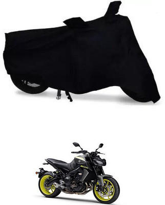 THE REAL ARV Waterproof Two Wheeler Cover for Yamaha(MT-09, Black)