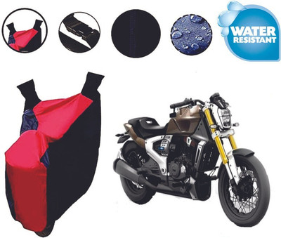 Mdstar Waterproof Two Wheeler Cover for TVS(Zeppelin BS6, Red, Blue)