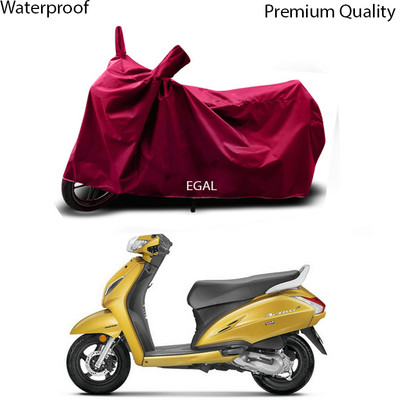 EGAL Waterproof Two Wheeler Cover for Honda(Activa 6G, Maroon)