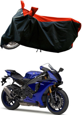 DeepShakshi AUTOMOTIVE Waterproof Two Wheeler Cover for Yamaha(YZF R1, Red)