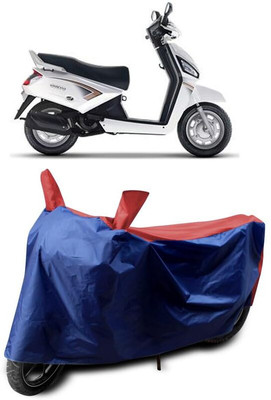 KEDIT Two Wheeler Cover for Mahindra(Gusto 125, Red, Blue)