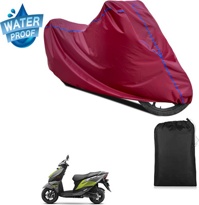 PAGORA Waterproof Two Wheeler Cover for Suzuki(Avenis 125, Maroon)