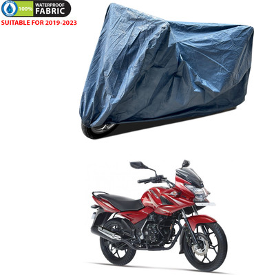 PAGORA Waterproof Two Wheeler Cover for Bajaj(Discover 150 f, Blue)