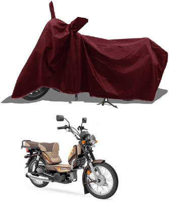 Mdstar Waterproof Two Wheeler Cover for Mahindra(Gusto 125 BS6, Maroon)