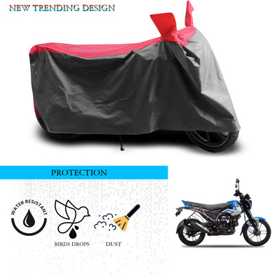ANTHUB Waterproof Two Wheeler Cover for Bajaj(Freedom, Grey, Red)