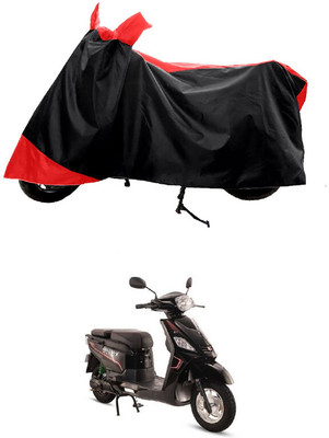 GROFATIK Two Wheeler Cover for Hero(Electric NYX, Red)