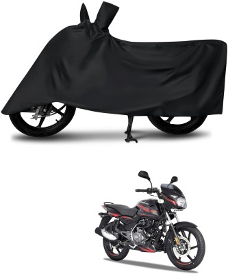 KEDIT Two Wheeler Cover for Bajaj(Pulsar 125 Neon, Black)