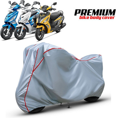 xodi Waterproof Two Wheeler Cover for Hero(Maestro, Silver, Red)