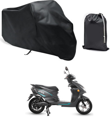 CODOKI Waterproof Two Wheeler Cover for Hero(Electric Atria, Black)
