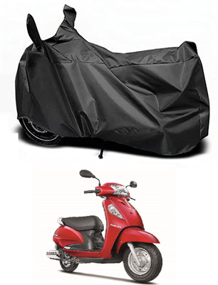 Auto Hub Waterproof Two Wheeler Cover for Suzuki(Access SE, Black)