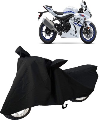 MMSSTAR Waterproof Two Wheeler Cover for Suzuki(GSX, Black)