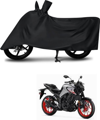 DeepShakshi AUTOMOTIVE Waterproof Two Wheeler Cover for Yamaha(MT 03, Black)