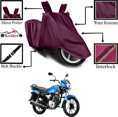 AASHTIK MART Two Wheeler Cover for Yamaha(Saluto RX, Maroon)