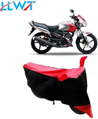 KPIND Waterproof Two Wheeler Cover for Yamaha(Gladiator, Black, Red)